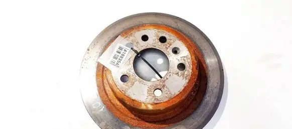 Saab 9-5 Rear brake disc neventiliuojamas