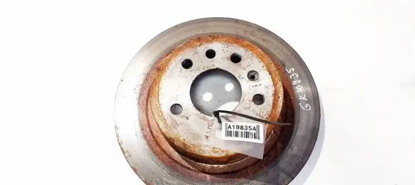 Saab 9-5 Rear brake disc neventiliuojamas