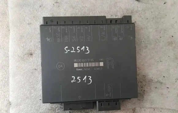 Mercedes-Benz S W220 Seat control module a2208201285 2208201285