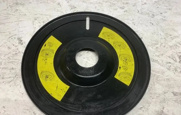 Audi A3 S3 8L Spare wheel section trim 8D9012116