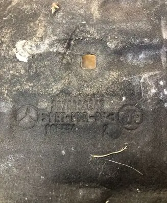 Mercedes-Benz EQA Rear underbody cover/under tray 3870000242