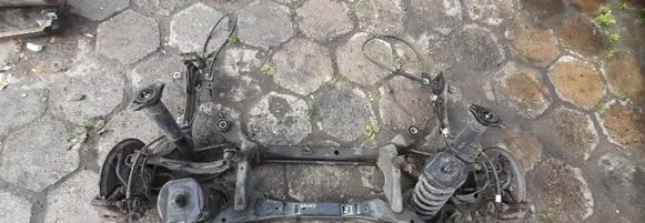 Ford Galaxy Rear axle beam with reductor