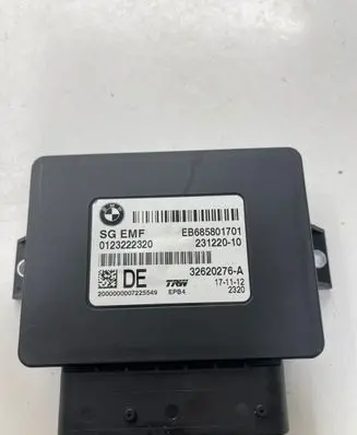 BMW 5 F10 F11 Hand brake control module 6858017 32620276A 0123222320