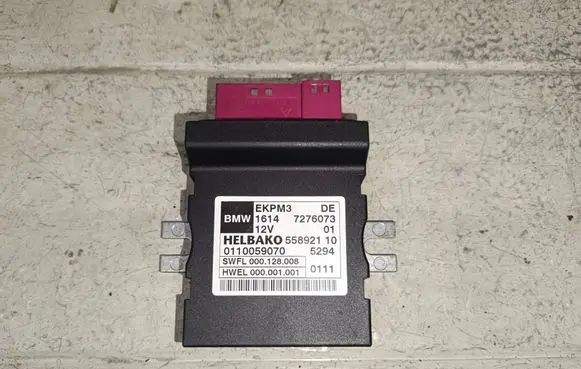 BMW 5 F10 F11 Fuel injection pump control unit/module 7276073
