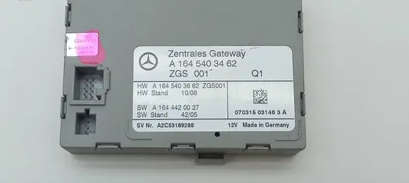 Mercedes-Benz ML W164 Gateway control module A1645403462 A1645403662 A1644420027