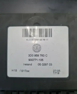 Seat control module