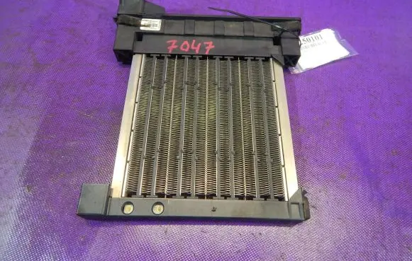 Heater blower radiator