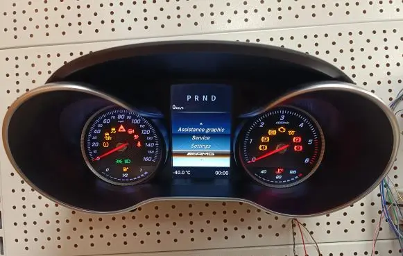 Mercedes-Benz GLC X253 C253 Speedometer (instrument cluster) A2059009929