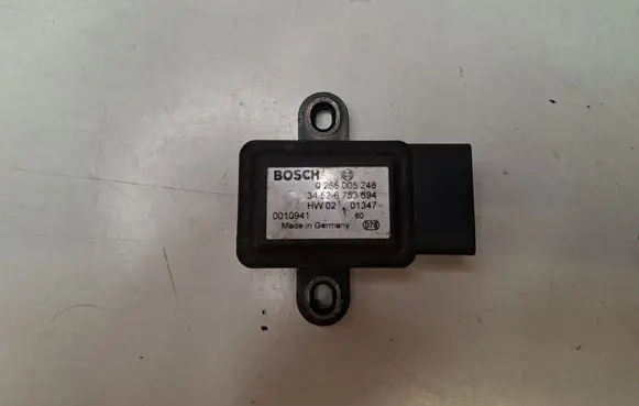 BMW 3 E46 ESP acceleration yaw rate sensor 0265005248 0010941