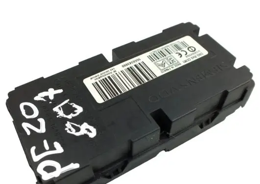 Peugeot 807 Tire pressure control unit 9660343880