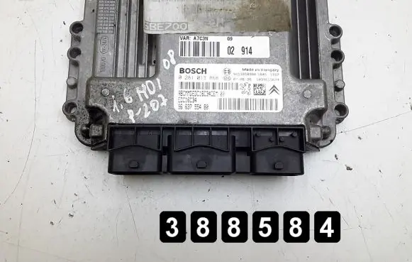 Peugeot 207 Engine control unit/module