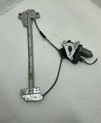 Sliding door window regulator with motor