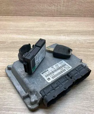 Opel Astra G Engine ECU kit and lock set 09180353 24418927