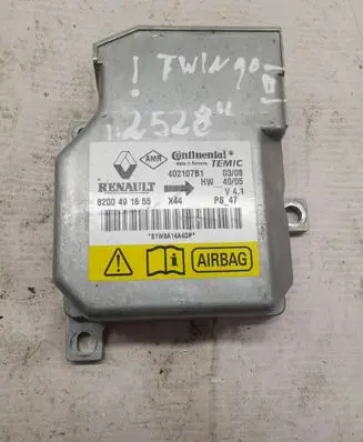 Renault Twingo II Airbag control unit/module 8200491655 402107B1 S1W8A14A4DP
