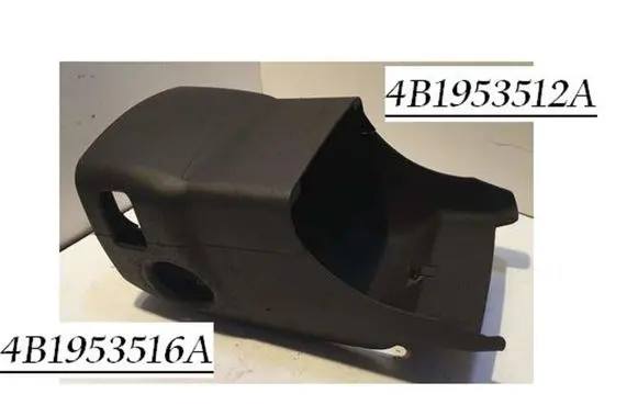 Steering wheel column trim