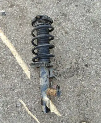Volkswagen PASSAT B7 Front shock absorber/damper 3c0413031D