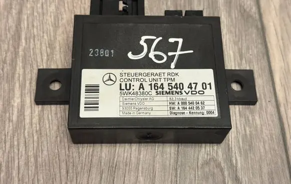 Mercedes-Benz R W251 Tire pressure control unit A1645404701 A0005400462 A1644420537