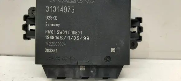 Volvo V40 Parking PDC control unit/module 31314975