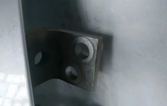 Peugeot 807 Front door upper hinge