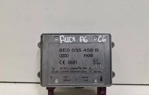 Audi A6 S6 C6 4F Antenna control unit 8E0035456B