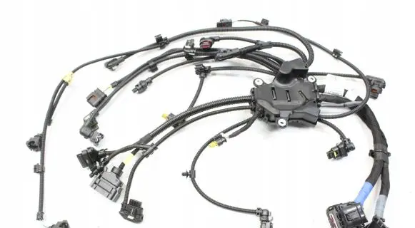 Engine installation wiring loom
