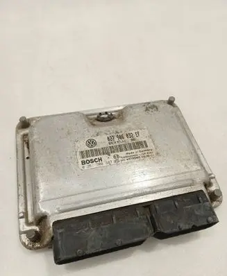 Volkswagen Touareg I Engine control unit/module 022906032EF 0261208387 1039S00000