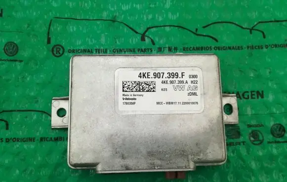 Audi e-tron Voltage converter/converter module 4KE907399F 4KE907399A 1780358F