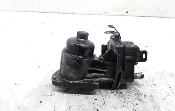 Oil filter mounting bracket