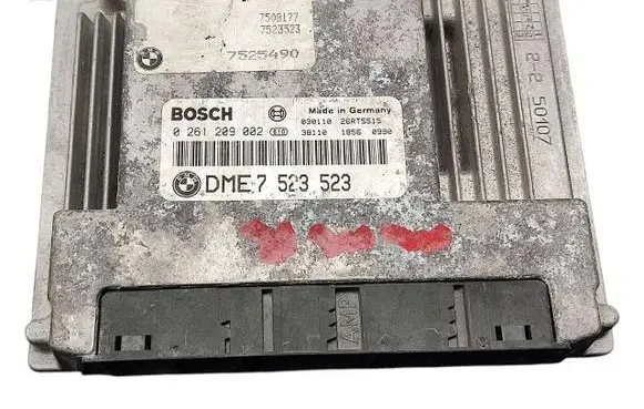 BMW 7 E65 E66 Engine control unit/module 7525490 0261209002 7523523
