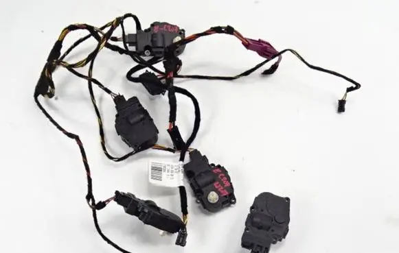 A/C air flow flap actuator/motor