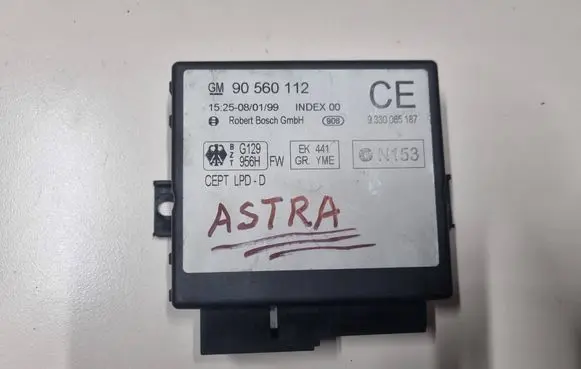 Opel Astra G Comfort/convenience module 90560112 9330065187