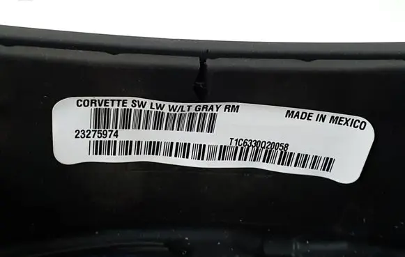 Chevrolet Corvette C7 Steering wheel 84750152