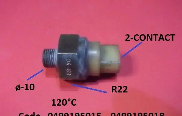 Audi 80 90 B3 Coolant temperature sensor 049919501E 049919501B