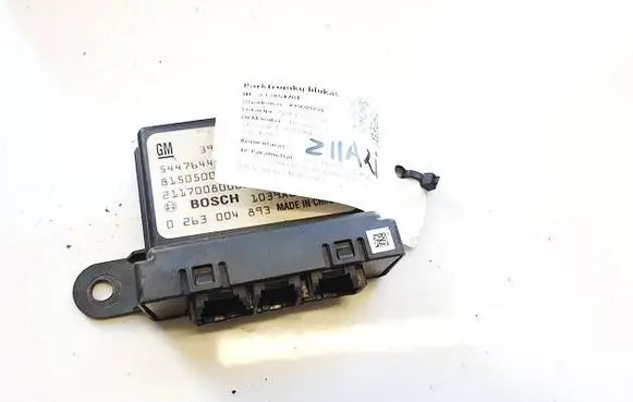 Opel Mokka X Parking PDC control unit/module 39021659 0263004893