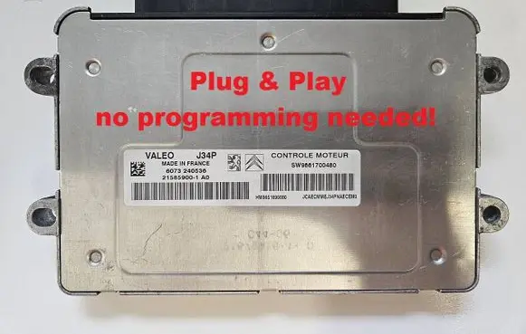 Citroen C2 Engine control unit/module 9661700480 9651696680 215859001