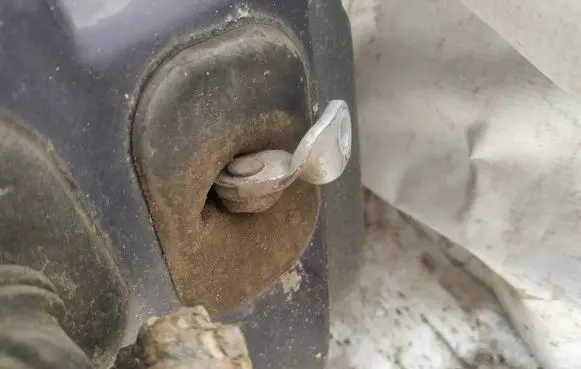 Renault Laguna I Rear door check strap stopper