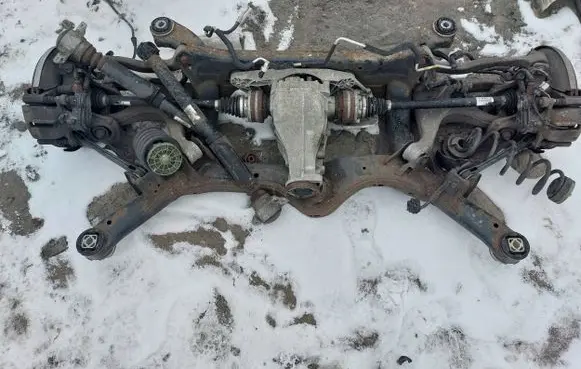 Audi A7 S7 4G Rear axle beam 4G0505235R