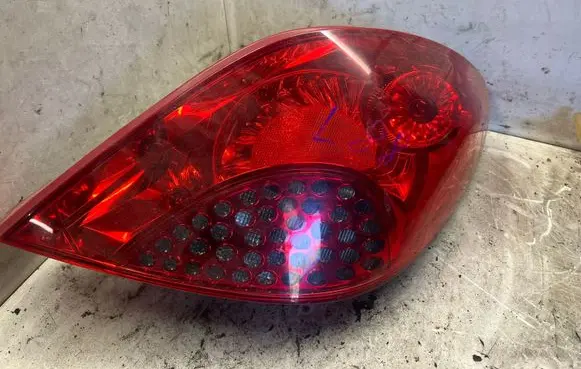 Peugeot 207 Rear/tail lights 9649986580