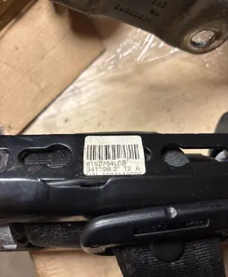 Volvo XC60 Front seatbelt 6152754L0B