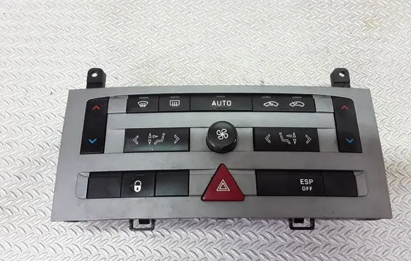 Peugeot 407 Climate control unit 96573322