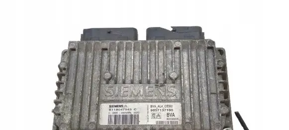 Peugeot 206 Engine control unit/module S118047543C