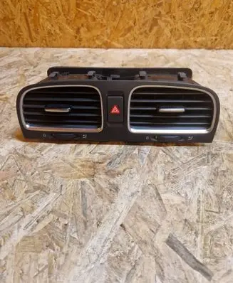 Volkswagen Golf VI Dash center air vent grill 5K0815736D