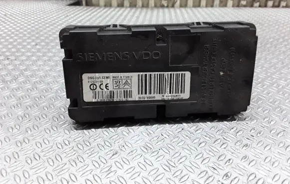 Peugeot 407 Tire pressure control unit 9655140080