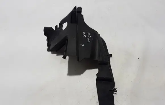 Intercooler air guide/duct channel