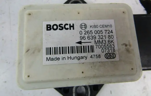 Fiat Scudo ESP acceleration yaw rate sensor 9663932180