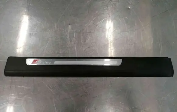Audi A6 S6 C6 4F Rear sill trim cover 4F0853376G