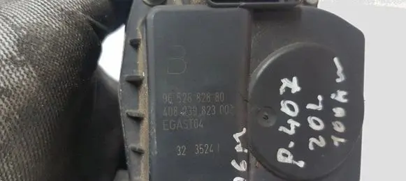Peugeot 407 Throttle valve 9652682880