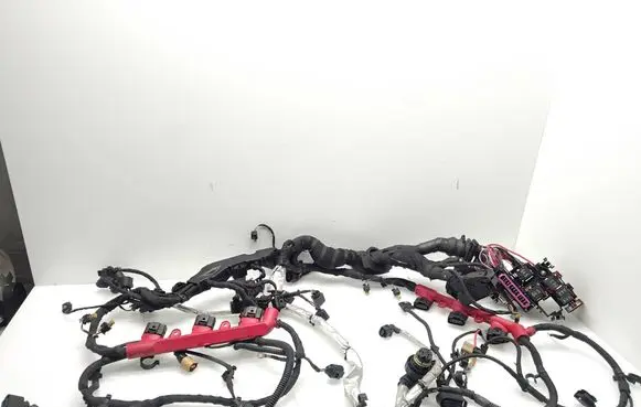 Audi A6 S6 C7 4G Engine installation wiring loom 4G1971072LH 4G1937503B 4H0974824K