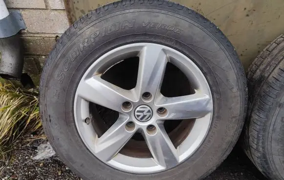 Volkswagen Touareg II R17 spare wheel 7P6601025A 75JJ17H2ET50
