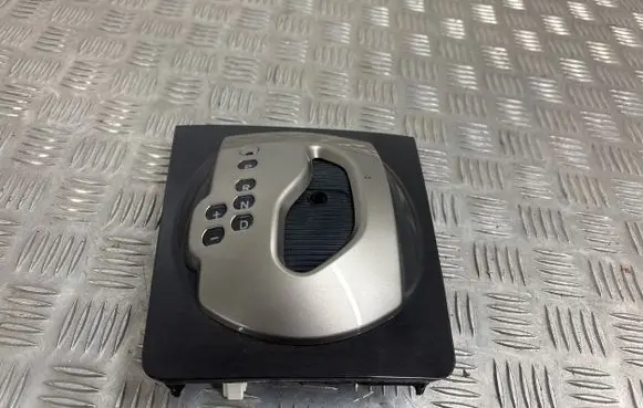 Renault Koleos I Gear lever shifter trim leather/knob 96941
